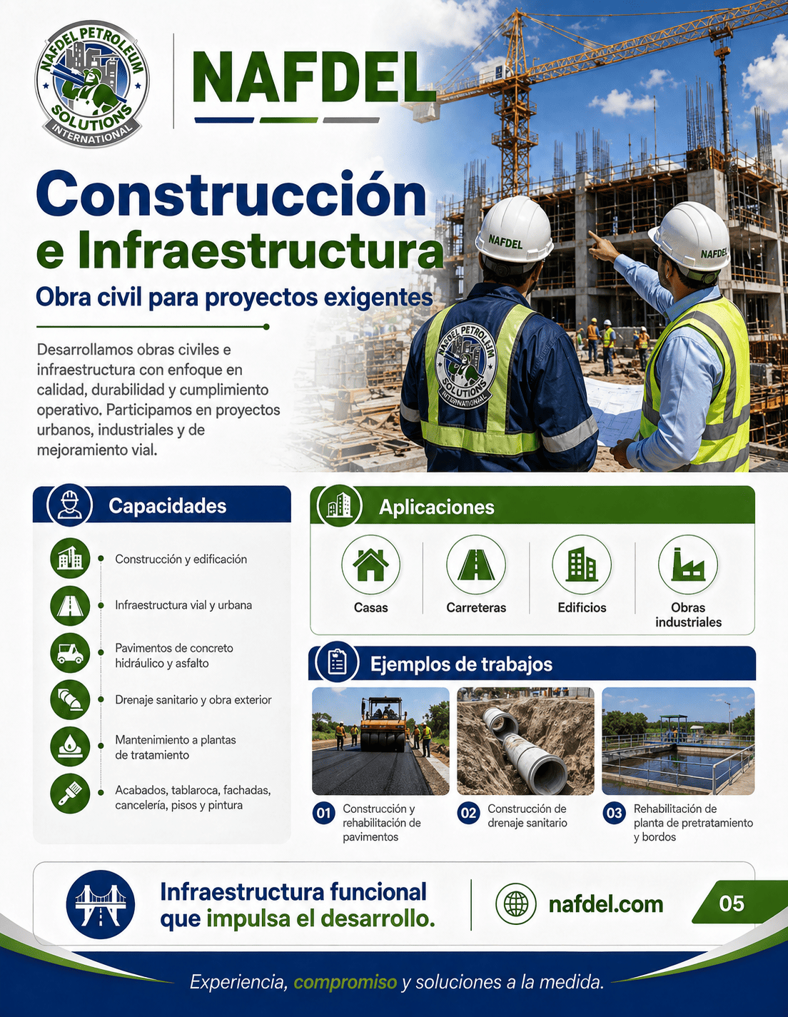 Construccion e infraestructura NAFDEL